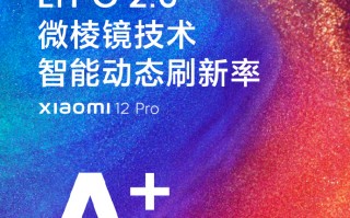 权威机构认证：小米12/12 Pro拥有教科书般的屏幕