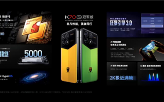 首次联名兰博基尼！Redmi K70 Pro冠军版开售：4599元限量卖