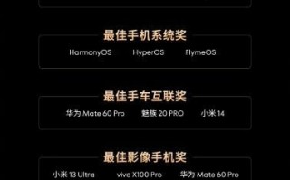 魅族2023年度旗舰手机百花奖，向华为小米等品牌发奖