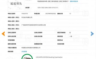 想遥遥领先的太多了 华为申请注册“遥遥领先”商标