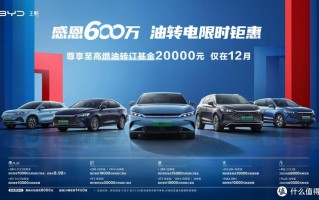 秦汉领衔，比亚迪王朝限时尊享至高2万元燃油转订基金
