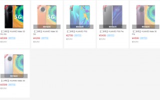 最低2799元 华为官网开卖二手机：价格便宜不少