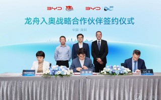 全球化新篇章，比亚迪与国际皮划艇联合会、中国皮划艇协会签约。