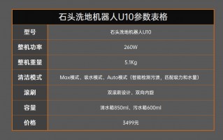 石头智能双刷洗地机U10评测：自清洁太好用了