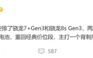 Realme True Me GT Neo6系列，1开头搭载骁龙7+ Gen 3与8GEN3处理器