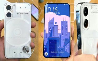 Nothing Phone真机曝光：三星S22和iPhone X合体了