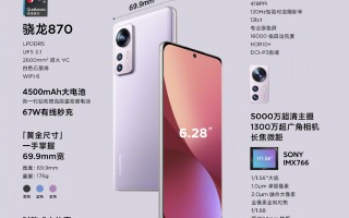 小米12X发布：骁龙870+120Hz高刷屏