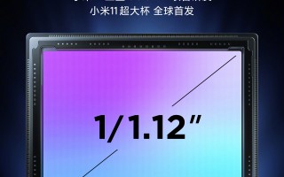 小米11超大杯主摄揭晓 全球首发GN2 1/1.12英寸超大底