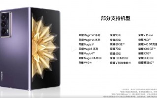 显示优化 荣耀Magic V2、Magic 5等机型新增横屏悬浮窗与迷你窗模式