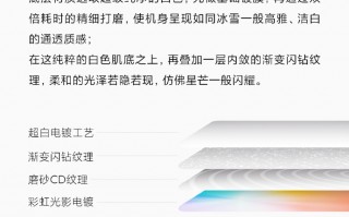 小米Civi 1S主打配色公布：五彩斑斓的白