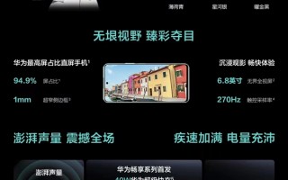 华为畅享60 Pro发布：1599元起售 搭载骁龙680 4G