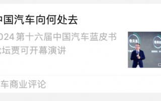 中国汽车内卷化的趋势与原因探讨
