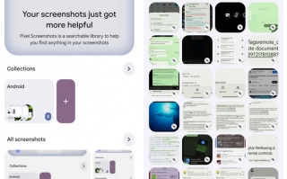 谷歌酝酿 Pixel Screenshots 应用更新：优化细节，新增图库和相机快捷方式