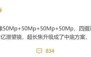 OPPO新旗舰，确定采用4颗5000万像素双目长焦镜头