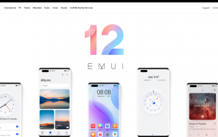 华为官网悄然上线EMUI 12：全新UI设计