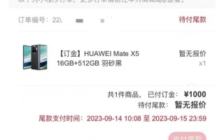 二手市场已经出现加价 Mate X5高达29000！