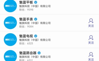 魅蓝要回归？官微更名魅蓝科技：注册多个帐号