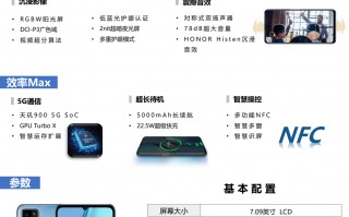 荣耀X30 Max详细配置一览：7.09英寸水滴屏+天玑900