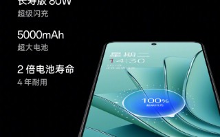 一加Ace 2V电池公布：5000mAh+80W长寿版闪充