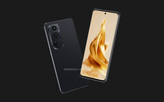 OPPO Reno 10 Pro渲染图曝光：居中打孔曲面屏 潜望式长焦