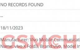 vivo X Fold3 折叠屏手机现身 IMEI 数据库，售价有望降低