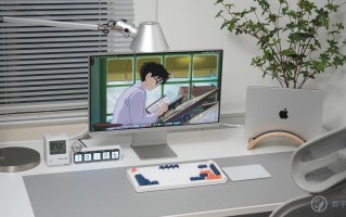 简约居家办公学习桌面～