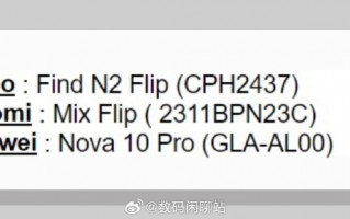 小米MIX Flip已经确认：徕卡影像小折叠