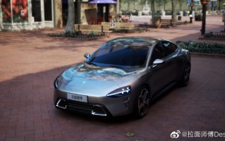 可能是真的 小米汽车高清外观图揭晓