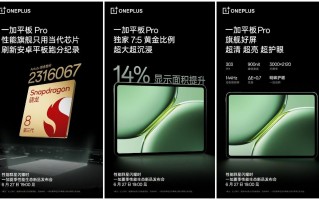 新款安卓平板正式发布，搭载骁龙8Gen3处理器，超大屏幕和超长电池