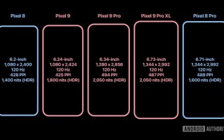 三星M14面板竟比iPhone早上市，谷歌 Pixel 9系列的屏幕规格刷新了你对手机的设计认知!