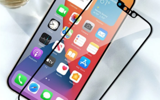 iPhone13贴膜曝光：这刘海 真的小