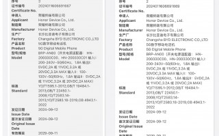 荣耀两款新机获 3C 认证，或属 X60 系列 