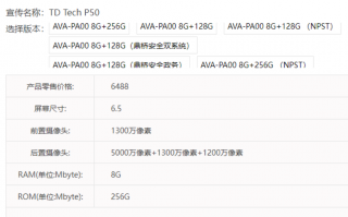 鼎桥版P50上架：搭载骁龙888 5G 售价4988